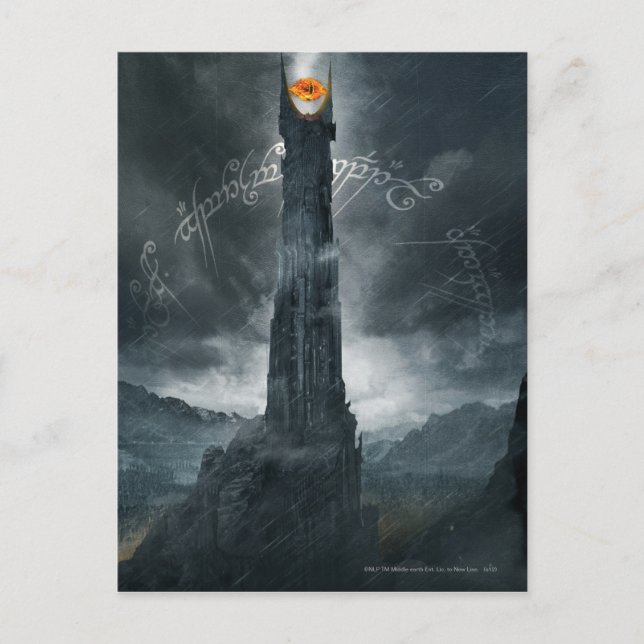 Eye of Sauron Composition Postcard (Front)