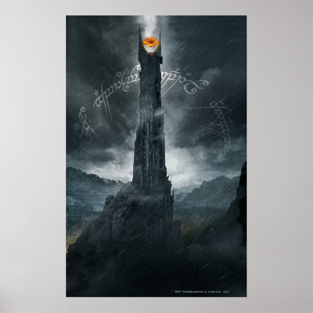 Eye of Sauron Composition Poster (Front)