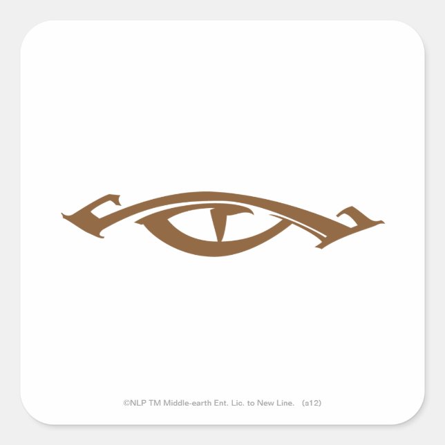 Eye of Sauron Square Sticker (Front)
