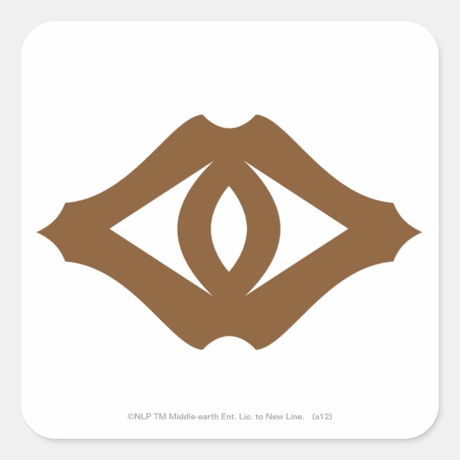 Eye of Sauron Square Sticker (Front)