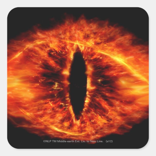 Eye of Sauron Square Sticker (Front)