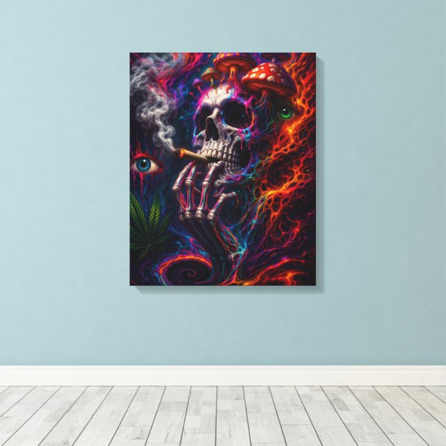 Eye of the Beholder Canvas Print (Insitu(Wood Floor))