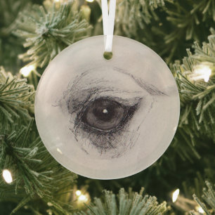 Eye of the Camel – Gaze Collection Glass Ornament