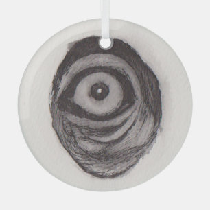 Eye of the Monkey – Gaze Collection Glass Ornament
