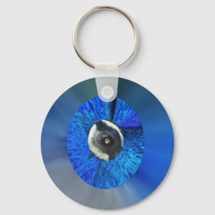 Eye of the Peacock Keychain