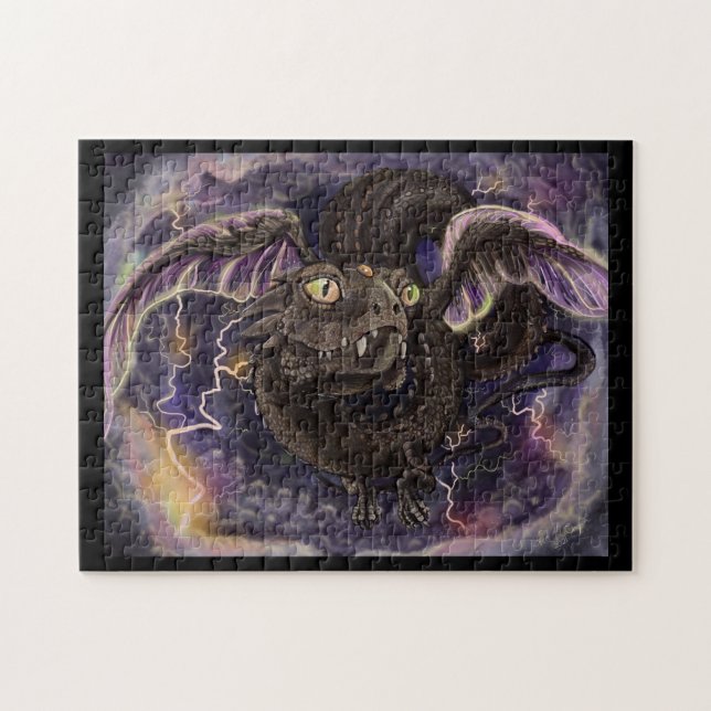 Eye of the Storm Dragon  Jigsaw Puzzle (Horizontal)