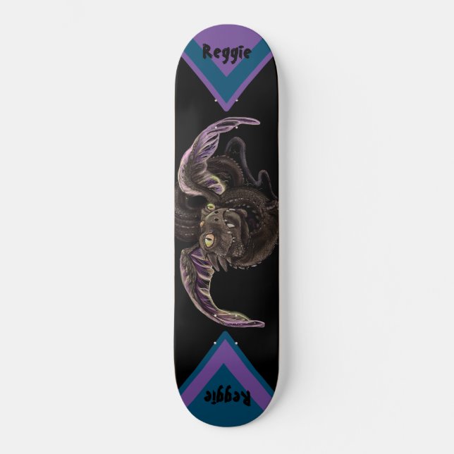Eye of the Storm Dragon Skateboard (Front)