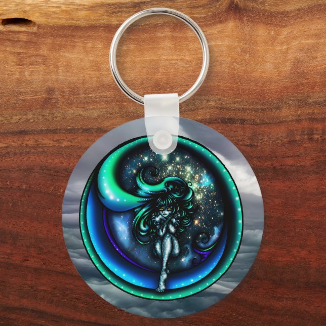 Eye of the Storm Keychain (Front)