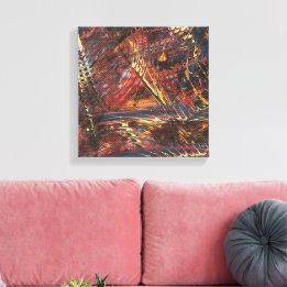 Eye of the Storm Stretched Canvas Print