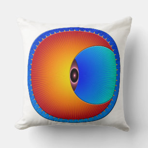 Eye Of The Sun Decorative Throw Pillow