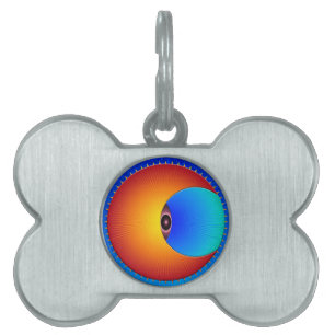 Eye Of The Sun Pet Tag