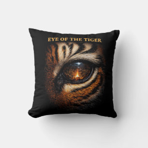 Eye of the Tiger Throw Pillow
