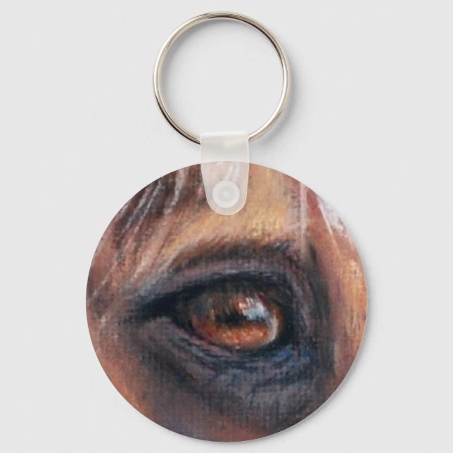 Eye of Tres Keychain (Front)