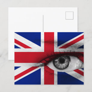 Eye of UK Postcard
