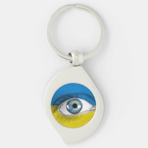 Eye of Ukraine Keychain