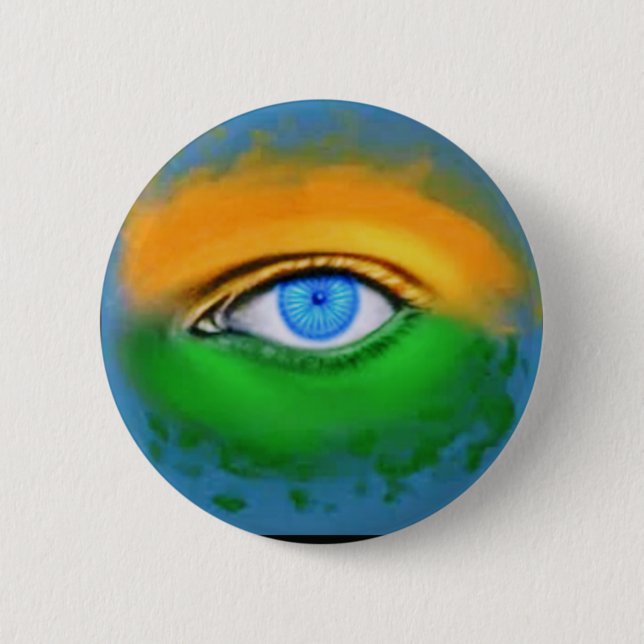 Eye on the prize 2 inch round button (Front)