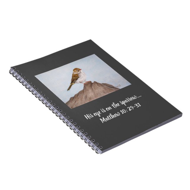 Eye on the Sparrow Notebook (Right Side)
