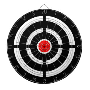Eye on The Target - Bullseye Print Dartboard