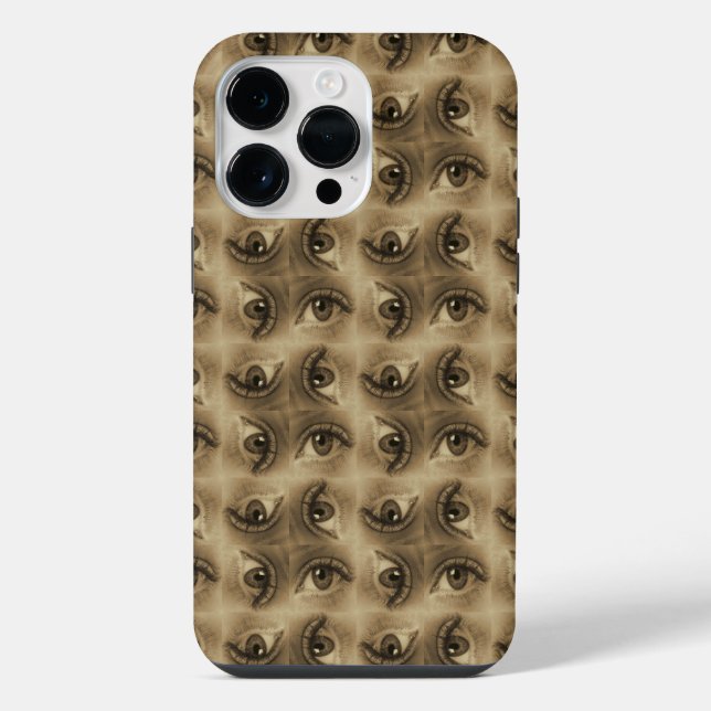 Eye pattern iPhone case (Back)