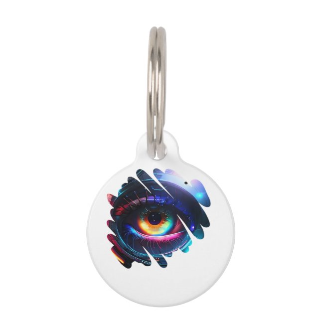 Eye - Peekaboo Pet Tag (Front)