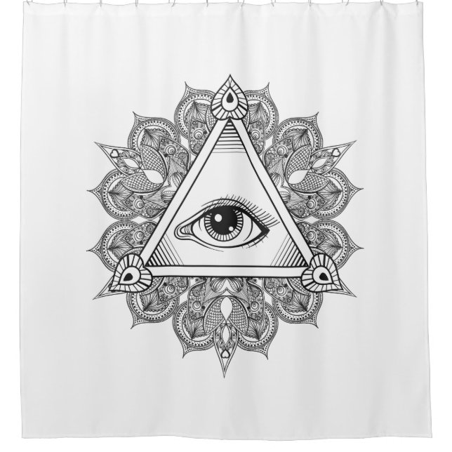Eye Pyramid Symbol Doodle (Front)