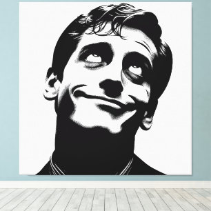 Eye Roll Canvas Print