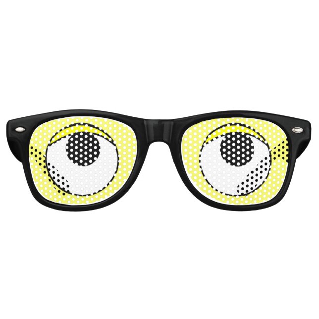 Eye Roll Retro Sunglasses (Front)