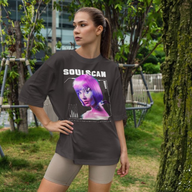 Eye Scan Woman T-Shirt (Creator Uploaded)