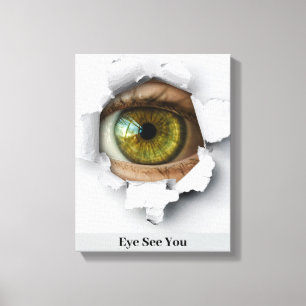 Eye See You Canvas Print
