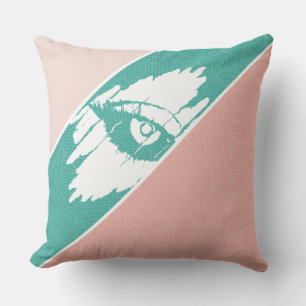 Eye See You Throw Pillow