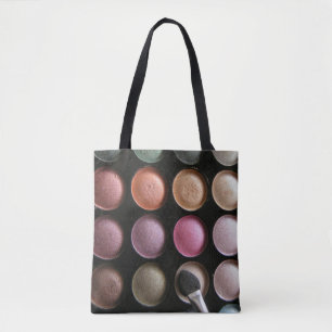 Eye Shadow All Over Print Tote Bag