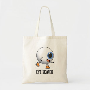 Eye Skater Funny Ice Skating Pun  Tote Bag