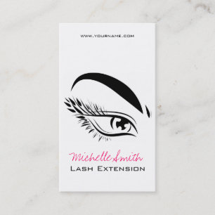 Eye Sketch Mascara Lash Extension Business Card