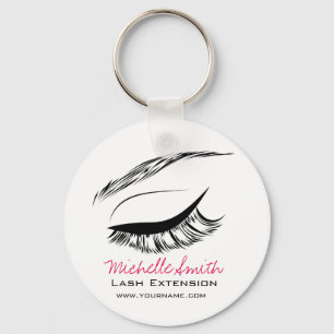 Eye Sketch Mascara Lash Extension Keychain