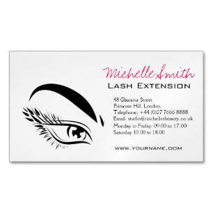 Eye Sketch Mascara Lash Extension Magnetic Business Card