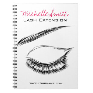 Eye Sketch Mascara Lash Extension Notebook