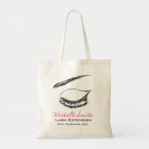Eye Sketch Mascara Lash Extension Tote Bag