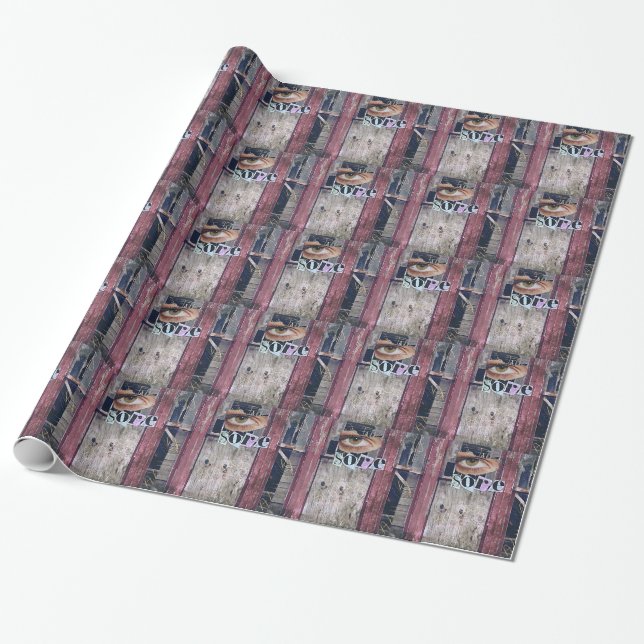 eye sore wrapping paper (Unrolled)