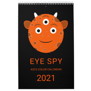 EYE SPY Colour Monsters Calendar
