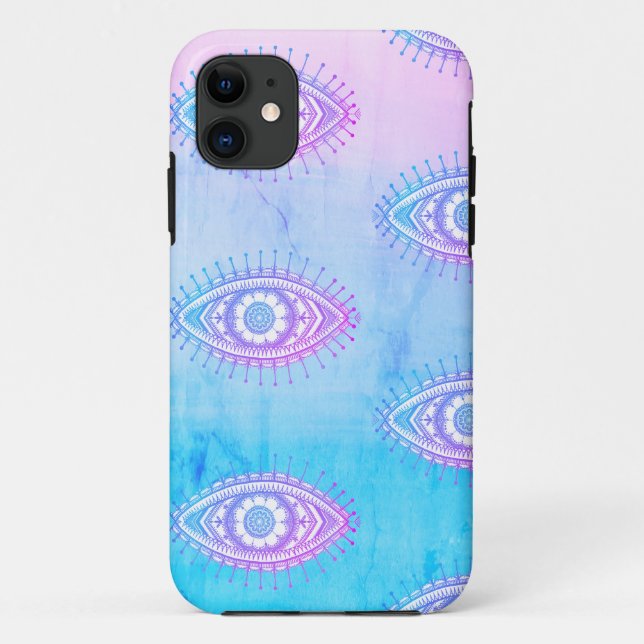 Eye Spy Tie Dye Imprimer iPhone / coque ipad (Dos)