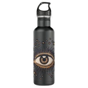 Eye Stars Moon Celestial Nouveau 710 Ml Water Bottle