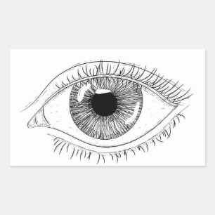 Eye sticker