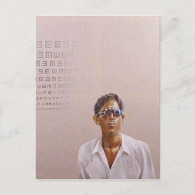 Eye Test 3 Medinipur India Postcard (Front)