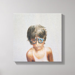 Eye Test at Vivekananda Canvas Print