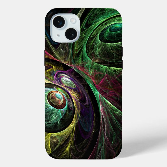 Eye to Eye Abstract Art Case-Mate iPhone Case (Back)