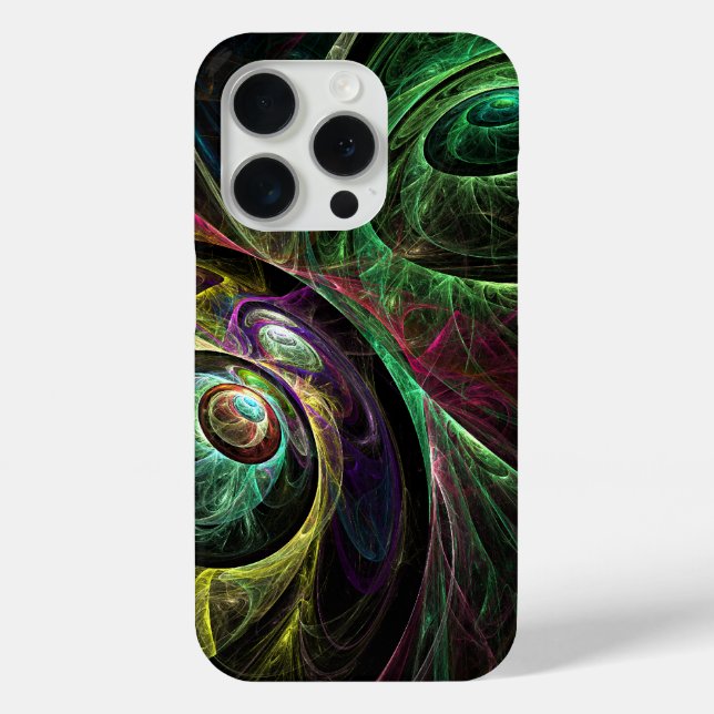 Eye to Eye Abstract Art Case-Mate iPhone Case (Back)