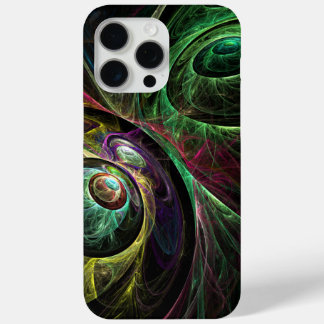 Eye to Eye Abstract Art iPhone 15 Pro Max Case