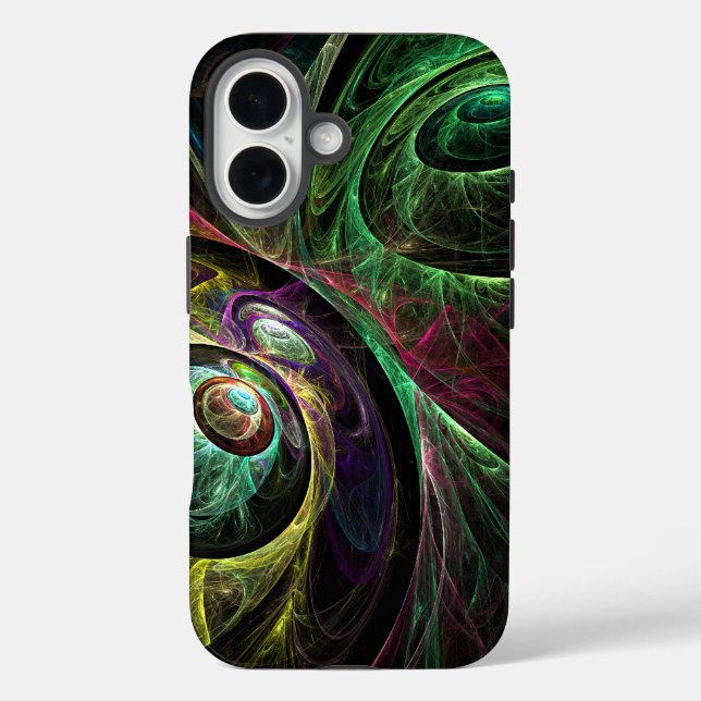 Eye to Eye Abstract Art Case-Mate iPhone Case (Back)