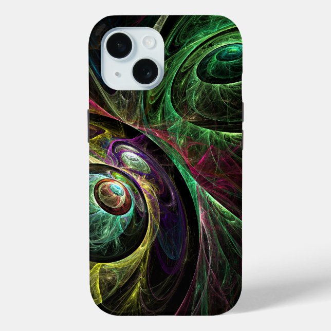 Eye to Eye Abstract Art Case-Mate iPhone Case (Back)