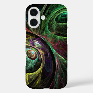Eye to Eye Abstract Art iPhone 16 Case